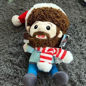 Fiesta Plush Doll with Red and White Scarf